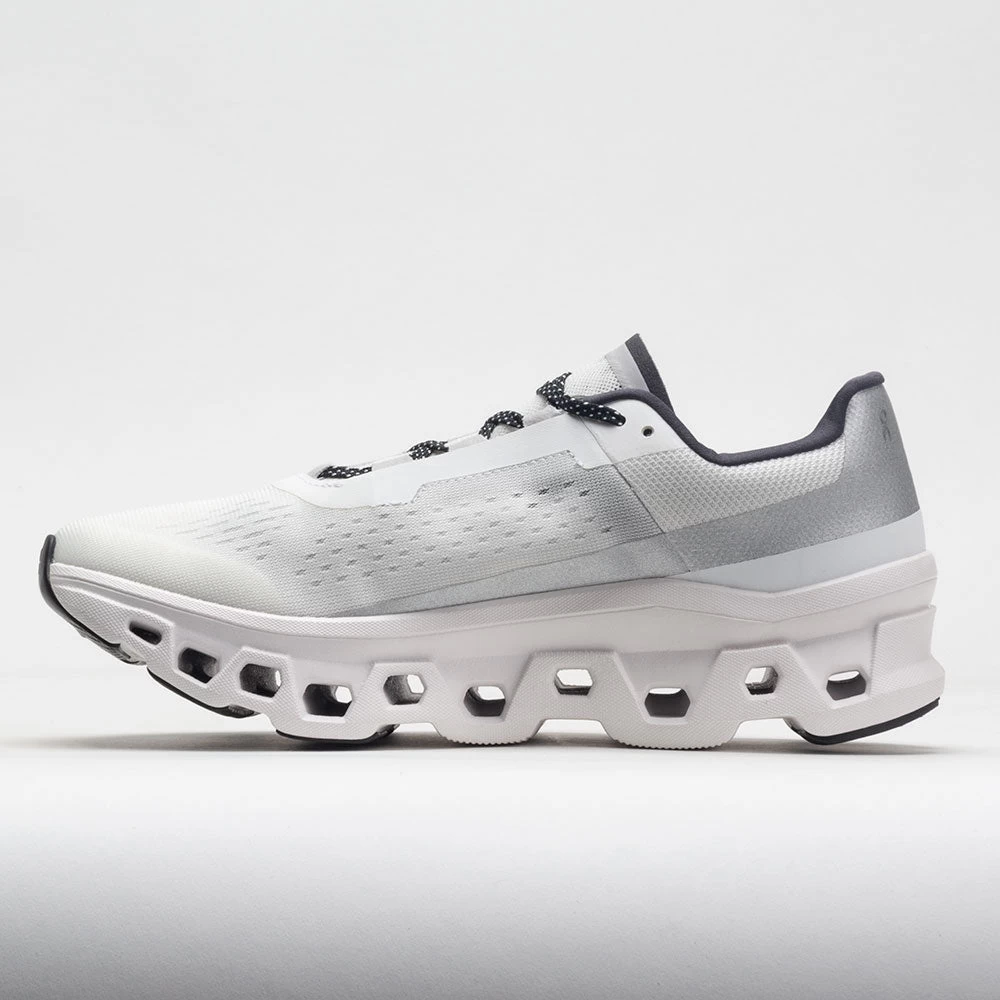 On Running On Cloudmonster Men's Undyed White/White 4 On Running On Cloudmonster Men's Undyed White/White - Image 2