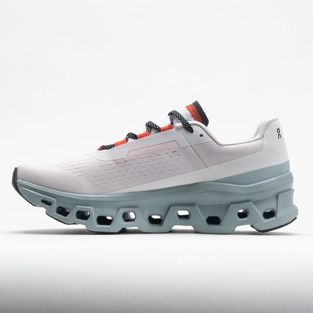 On Running On Cloudmonster Men's Frost/Surf 4 On Running On Cloudmonster Men's Frost/Surf - Image 2