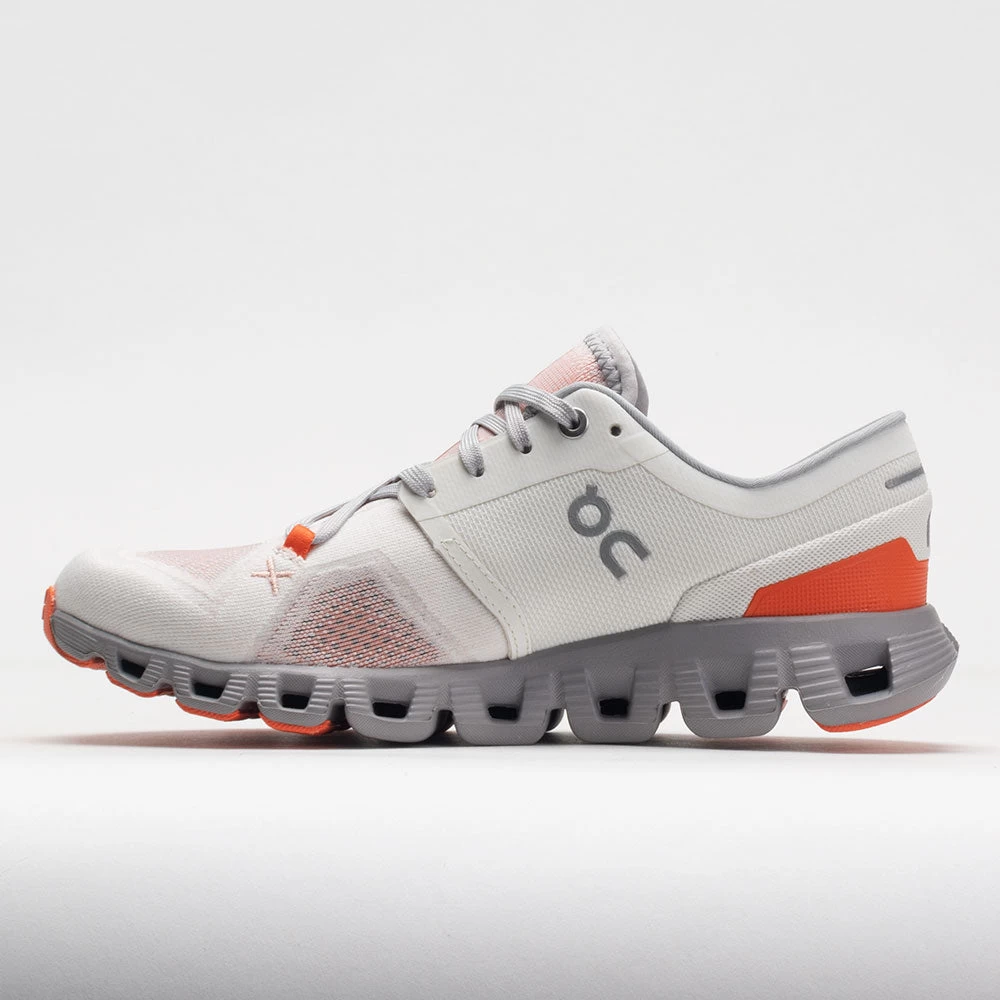 On Running On Cloud X 3 Women's Ivory/Alloy 4 On Running On Cloud X 3 Women's Ivory/Alloy - Image 2
