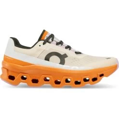 On Running Women's Cloudmonster -On Running Small PNG 61.98652 cloudmonster fw22 fawn turmeric w g1