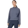 On Running Women's Crew Neck 2 On Running Women's Crew Neck -On Running Small PNG SS21 Crewneck Dark W Pack Shot 1